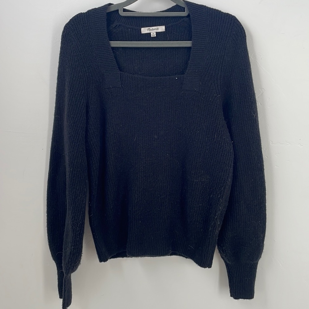 Wool Madewell sweater xs in black